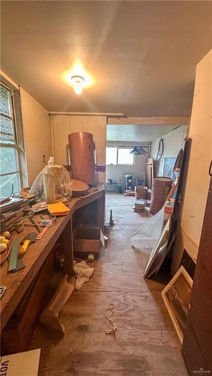 816 N Carlson St, Elsa, TX 78543 - misc room featuring hardwood / wood-style flooring