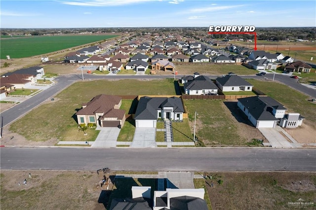 528 Candela St, Edinburg, TX 78542 - bird's eye view with a residential view
