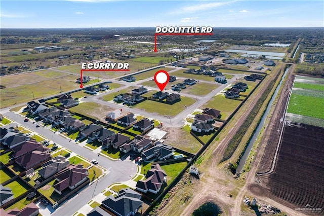 528 Candela St, Edinburg, TX 78542 - aerial view featuring a residential view