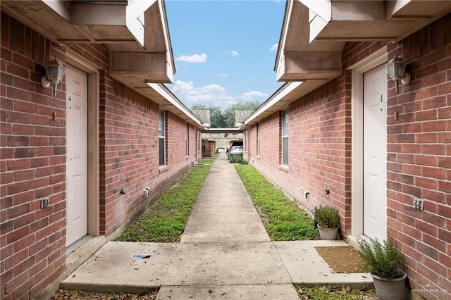 view of side of property