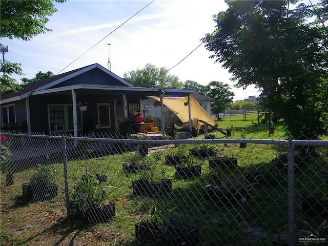 501 W Lovett St, Edinburg, TX 78541 - view of front facade with fence private yard