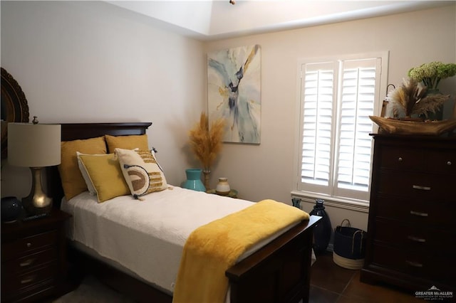 12431 Ware Rd, Edinburg, TX 78541 - bedroom featuring dark tile patterned flooring
