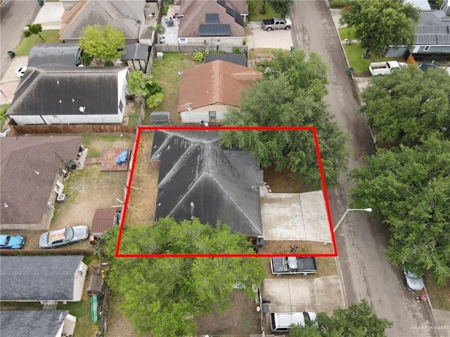 1507 Vatia Blvd, Mission, TX 78572 - aerial view of residential area featuring property boundaries highlighted