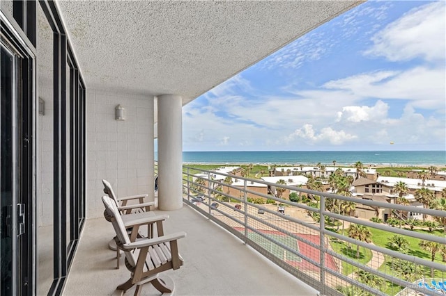 1000 Padre Blvd, South Padre Island, TX 78597 - balcony with view of water and beach