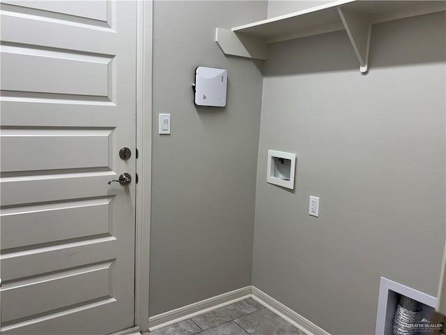 5712 River Rd, Mcallen, TX 78504 - laundry area with washer hookup and baseboards