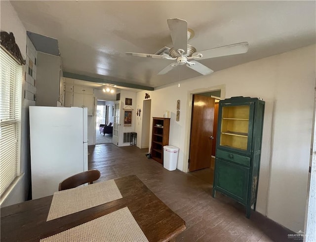 207 W Clark Ave, Pharr, TX 78577 - interior space featuring dark wood-type flooring and plenty of natural light
