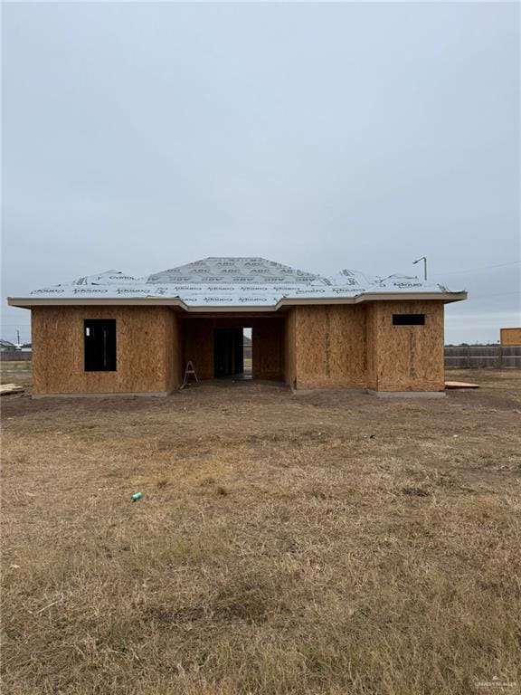 view of rear view of house