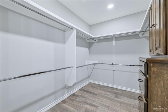 612 Spruce St, Rio Grande City, TX 78582 - spacious closet with light wood-style flooring