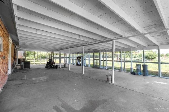 exterior space featuring cooling unit