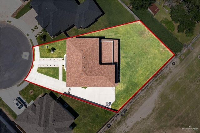 3101 E Iverson Ave, Edinburg, TX 78542 - view of property location featuring property parcel outlined