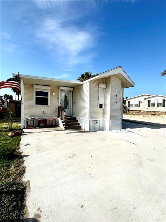 379 Sand Dollar Dr, Port Isabel, TX 78578 - view of manufactured / mobile home