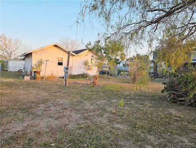 view of yard