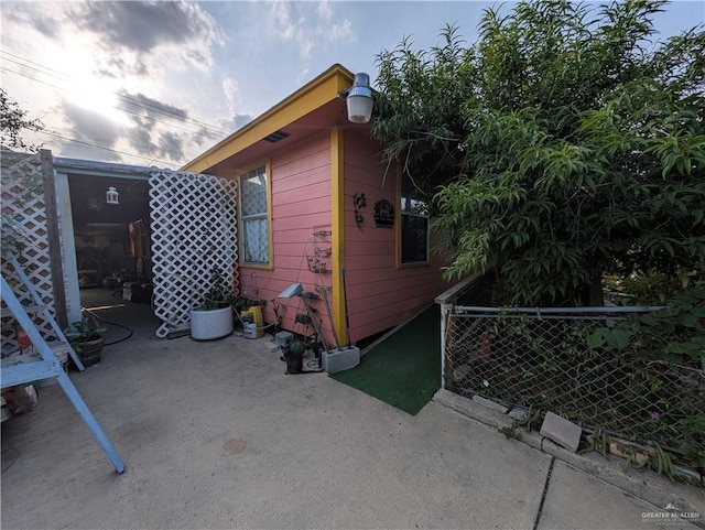 720 27 1/2 St, Mcallen, TX 78501 - view of property exterior with a patio area