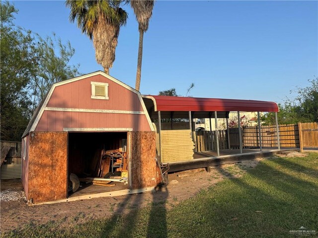 1060 Timothy St, San Benito, TX 78586 - exterior space featuring a garage