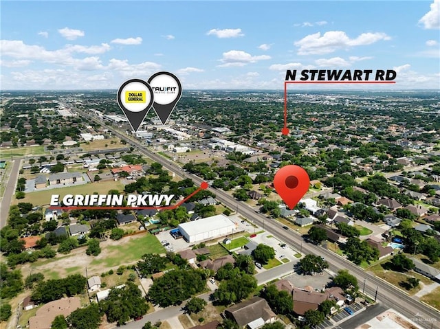 1306 E Griffin Pkwy, Mission, TX 78572 - drone / aerial view