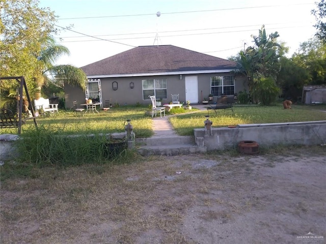 view of rear view of house