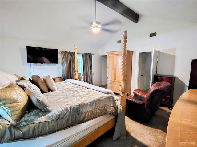 702 Clifford Dr, Weslaco, TX 78596 - bedroom with carpet and a ceiling fan