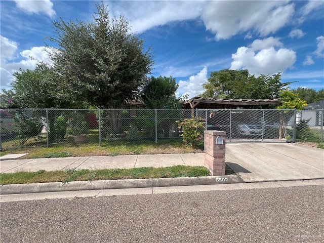 6502 S Galaxy Dr, Pharr, TX 78577 - view of front of house with fence