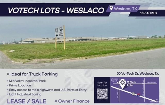 00 Vo-Tech Rd, Weslaco TX, 78599 land for sale