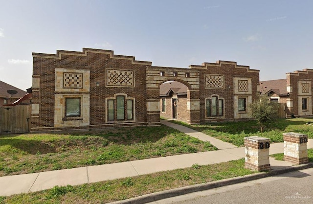 2612 Larkspur Ave, Edinburg, TX 78541 - view of front of home with brick siding