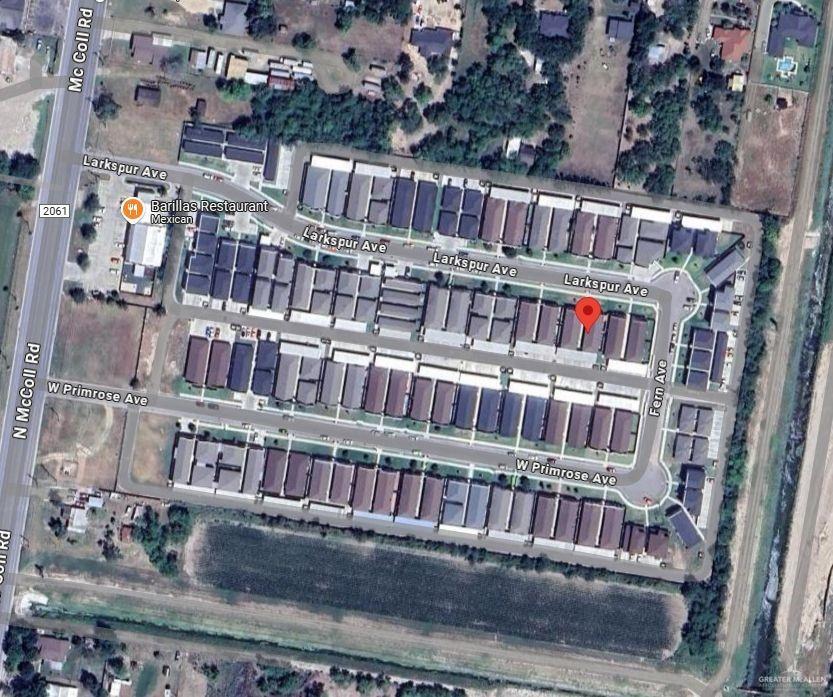 2612 Larkspur Ave, Edinburg, TX 78541 - map of property location