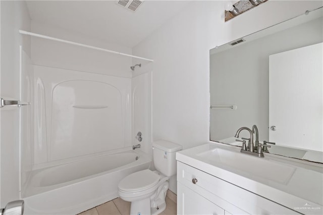 2216 Fairmont Ave, Mcallen, TX 78504 - full bath featuring shower / washtub combination, vanity, and tile patterned floors