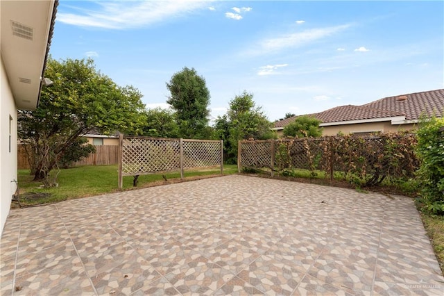 view of patio