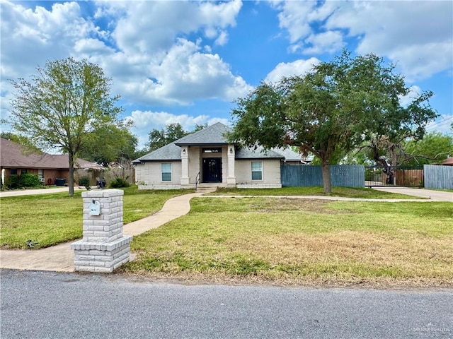 4208 Country St, Edinburg, TX 78541 - view of front facade with roof with shingles