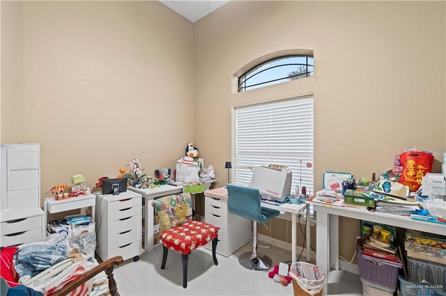 recreation room featuring a wealth of natural light