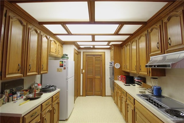 kitchen with stainless steel appliances