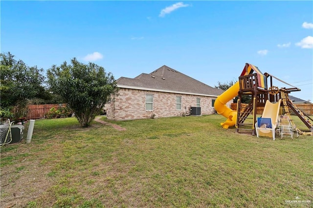3213 Academy Ave, Edinburg, TX 78541 - view of yard featuring a playground