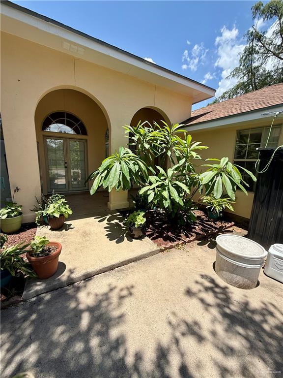 6501 Magnum Rd, Mission, TX 78573 - view of patio / terrace with french doors