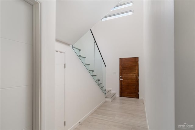 2711 Harmony St, Mission, TX 78574 - corridor featuring baseboards and stairway
