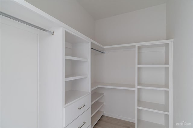 2711 Harmony St, Mission, TX 78574 - walk in closet featuring light wood-style floors