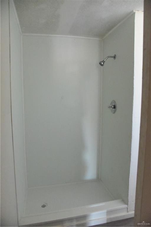 bathroom with walk in shower