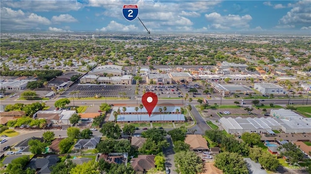 1700 E 23rd St Unit 15, Mission, TX 78574 - aerial view of property's location with nearby suburban area