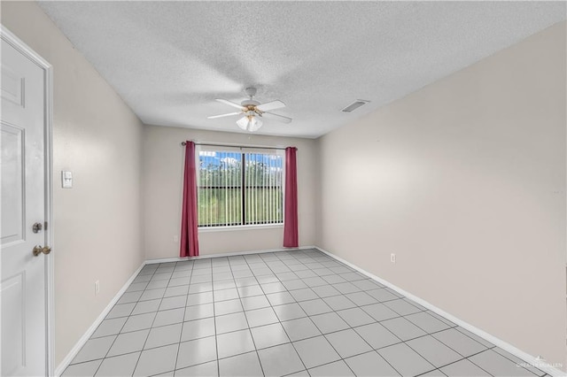 1700 E 23rd St Unit 15, Mission, TX 78574 - unfurnished room with a ceiling fan and a textured ceiling