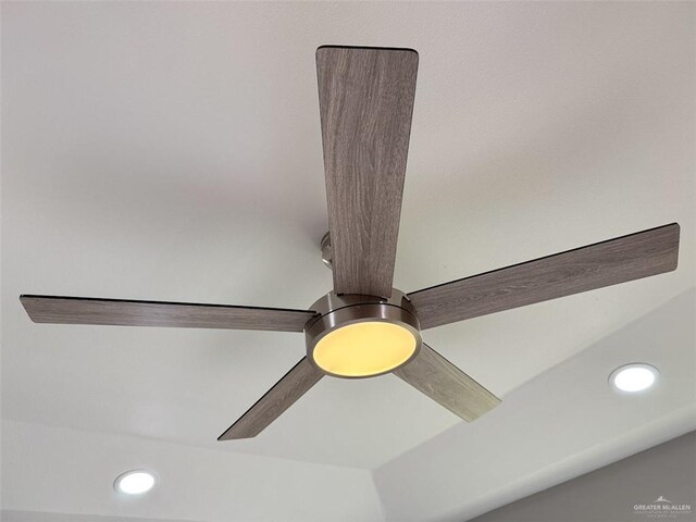 details featuring recessed lighting