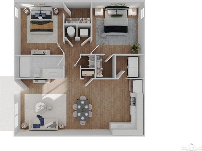 view of layout