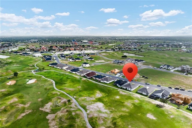 2413 S Cartier Dr, Edinburg, TX 78542 - aerial view of residential area featuring a golf club