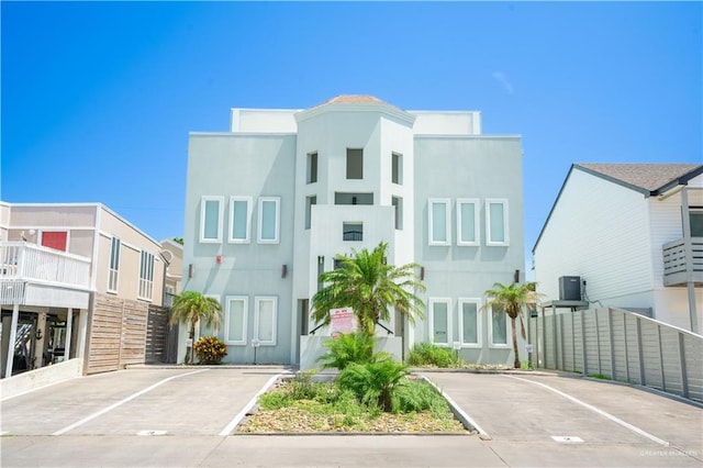 112 E Acapulco St E Unit 3, South Padre Island, TX 78597 - view of property featuring central AC