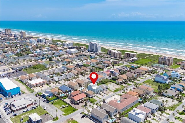 112 E Acapulco St E Unit 3, South Padre Island, TX 78597 - aerial overview of property's location featuring unending shoreline