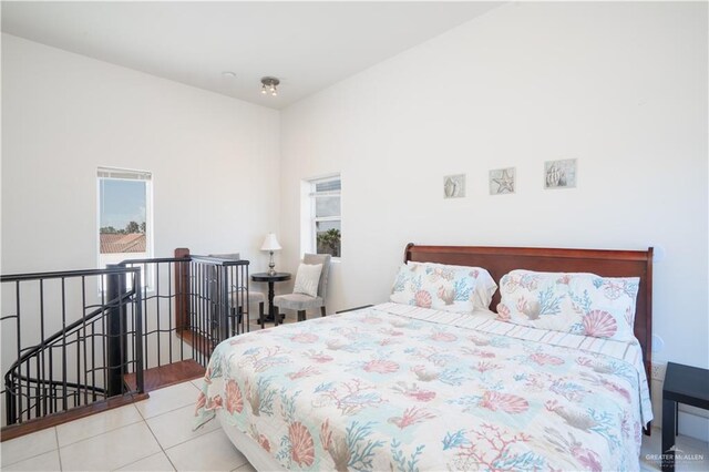 112 E Acapulco St E Unit 3, South Padre Island, TX 78597 - bedroom with tile patterned floors