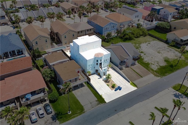 112 E Acapulco St E Unit 3, South Padre Island, TX 78597 - aerial perspective of suburban area