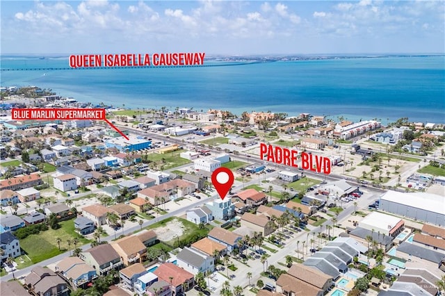 112 E Acapulco St E Unit 3, South Padre Island, TX 78597 - bird's eye view of a nearby body of water