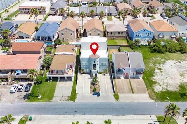 112 E Acapulco St E Unit 3, South Padre Island, TX 78597 - aerial perspective of suburban area