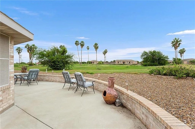 view of patio