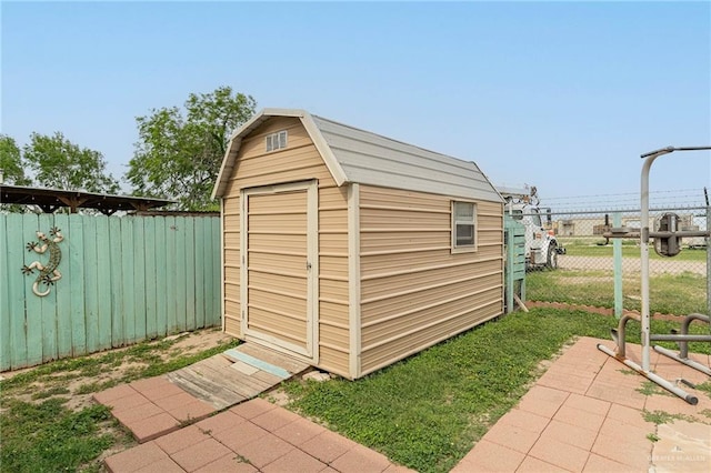 607 Via Cantera Dr, San Juan, TX 78589 - view of shed with fence