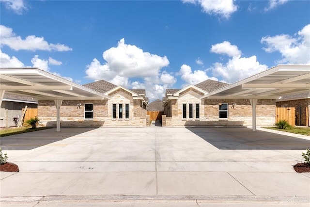 503 Peabody Ave, Edinburg, TX 78539 - view of front of home with brick siding and fence