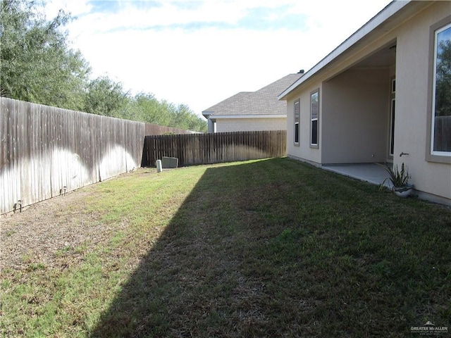 view of yard